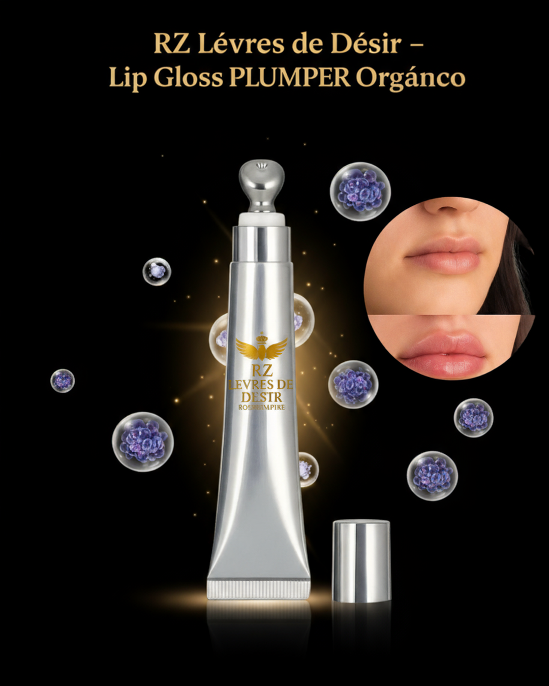 Lèvres de Désir - Lip Gloss Plumper Orgánico